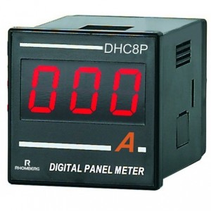 AC AMPERE DIGITAL PANEL METER 3 DIGIT 100-240V 48x48x70mm