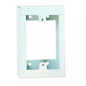 2x4" OPEN BACK STEEL EXTENSION BOX SURFACE MOUNT