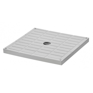 Rectangular Grey Closed Cover 360X260X326