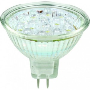 230V- MR16- 21 LED- RGB Sealed Lamp