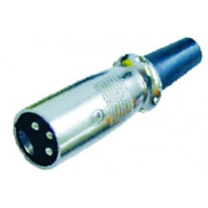 3 Pole Male Cannon Plug