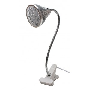 85-265VAC 12W LED Single Head Clamp Grow Lights