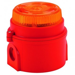 24VDC Amber Beacon. ABS Flame RETARDANT-IP65