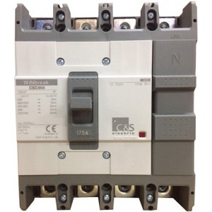 250A 4P Fixed Termal And Magnetic Mccb 26KA F3