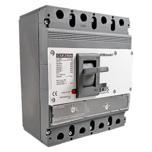 200A 4P Adjustable Mccb 35KA Ics 100% Icu