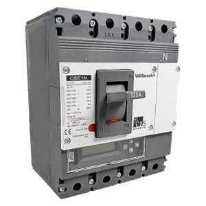 125A 4P Adj Electronic Mccb With Ground Fault 35KA