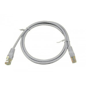 1 Metre Grey Utp Cat 5E Patch Cable