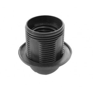 Black Nylon Lamp Holder E27