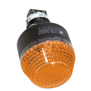 24VAC/DC 45mm AMBER BEACON STEADY/FLASHING IP65