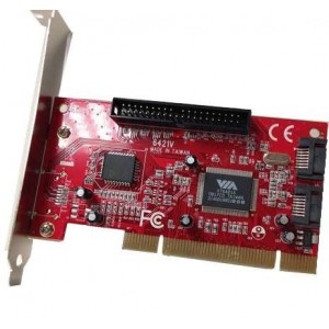 PCI 2-PORT SATA &amp; 1-PORT IDE CARD (MP6421)