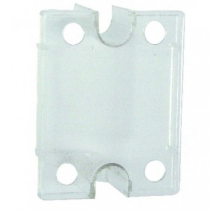 Clear IP20 Cover For 1 Phase Ssr.