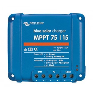 Blue Solar Mppt Solar Charge Controller 75V / 15A