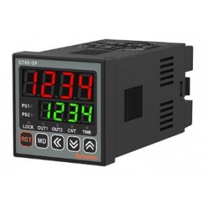 100-240VAC 4 Digit 48X48 Hi Speed COUNTER/TIMER Dual Preset