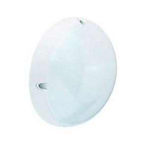2 x 18W PL WHITE BULKHEAD 340DIA x 115 IP54