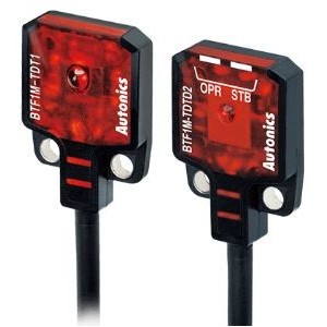 ULTRA SLIM THROUGH BEAM 1m NPN DARK CABLE 12-24VDC