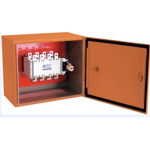125A 4-POLE 10kA ENCLOSED C/O SWITCH- ORANGE IP54