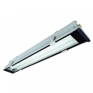 2x36W T8 FLU. FITTING IP65 1285x150x95 C/W 1 HR EMG