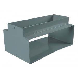 Horizontal Tee Double Comp. Skirting Hosp. Grey