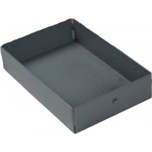 End Cap Single Comp. Skirting Hosp. Grey