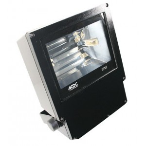 125W E27 Mecury Vapour Floodlight IP55 Asym.