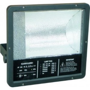 250W E40 M.halide Floodlight IP55 Asy.