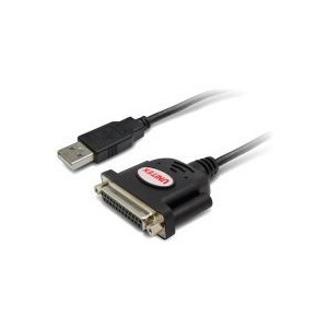 UNITEK USB TO PARALLEL CABLE (DB25F) (Y-121) 