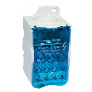 250A 1P DISTRIBUTION BLOCK 24.5kA