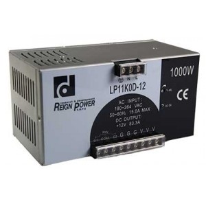 80 Amp Din Power Supply 180-264VAC:12VDC