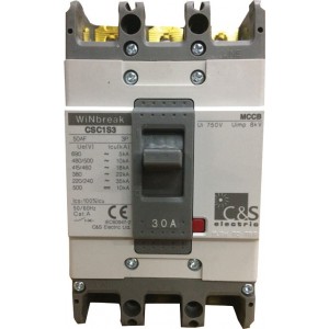 50A 3P Fixed Termal And Magnetic Mccb 18KA F1