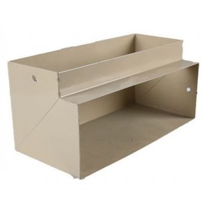 Horizontal Bend Double Comp. Skirting Carrier Beige