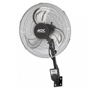 18" 3-SPEED Wall Mount Oscillating Industrial Fan 60W