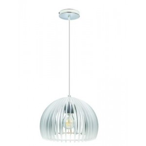 60W E27 ACRYLIC PENDANT LIGHT FITTING 250mm DIA