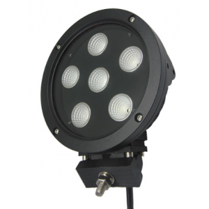 60W LED(6X10W)WORK FLOODLIGHT-10-30VDC-ALUM Body-acrylic Len