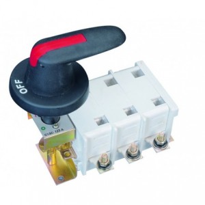 160A 4P ISOLATOR + PISTOL GRIP HANDLE &amp; 165mm SHAFT