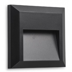 230VAC 1.5W LED Foot Light PC Cct Adj. IP65 125X125MM