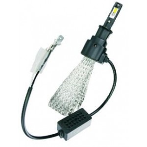 12-24VDC H3 Single Beam LED Head Lamp 20W 6500K (pair)