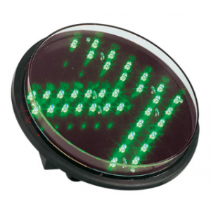 230VAC Green LED Left Or Right Arrow Light Trnsp Lens 200MM