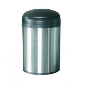 S/STEEL Automatic Trash Can 31LITRE 335MM Dia X 525MMHIGH