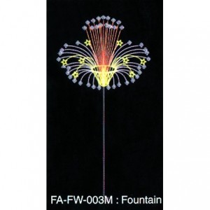 Fontain Firework 2.4M Height Dia 4.5M Branches 50