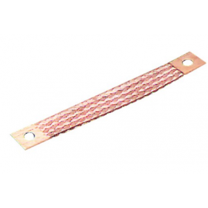 50MMSQ FLAT PLAIN COPPER BRAID 28x3MM /25M COIL