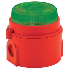 24VDC Green Beacon. ABS Flame RETARDANT-IP65
