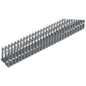 FLEXIBLE SLOTTED TRUNKING GREY 25W x 25H 500MM