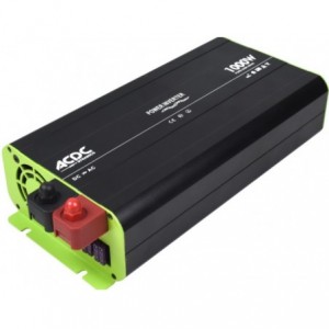 1000W Pure Sine Wave Inverter 12VDC:230VAC C/W Charger