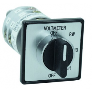 22mm DOOR MOUNT AMMETER SEL SWITCH FOR 3 CTs