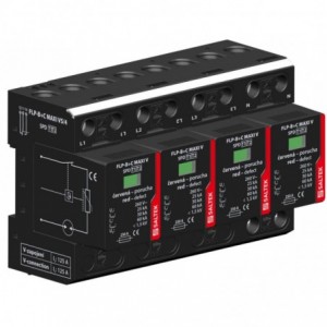 4P 260V 25kA 10/350 CLASS 1+2 SURGE ARRESTER