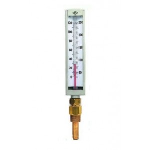 Glass Thermometer 1/2" Bsp 0-120DEG C