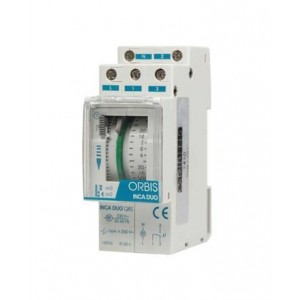INCA 1x7DAY/2HR TIMER 100HR RESERVE 2M 230V
