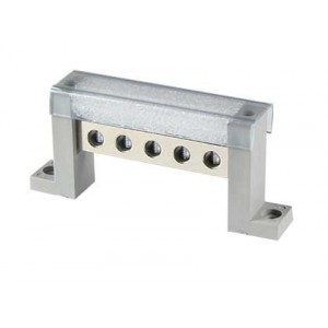 Busbar. 8X12- 71MM Length 25MM Sq- 5 Way