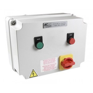 7.5kW 400V S-D STARTER +ISOL GREY POLY IP56 415V COIL