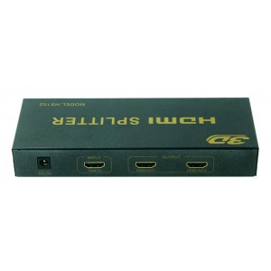 HDMI Signal Splitter- 1 X HDMI INPUT/OUTPUT B/W 25-255MHZ